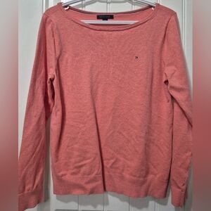 Womens Tommy Hilfiger Lightweight Cotton Blend Sweater Size Large